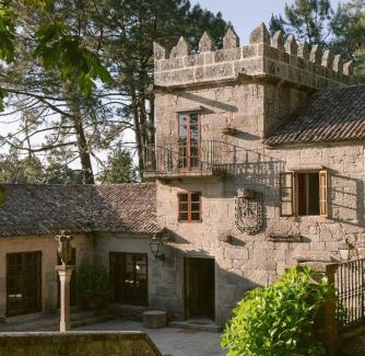 Bueu Villa | Idyllic Pazo en las Rías Bajas with Oceanfront Pool