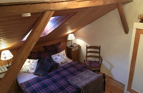 Oberthingau Other | Cozy Allgäu Apartment with Fireplace and Pool Access
