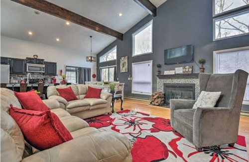 Bushkill House | Tranquil Getaway with Pool & Child-Friendly Amenities