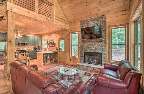 Morganton House | Serene Cabin Retreat with Deck and Fire Pit for Families