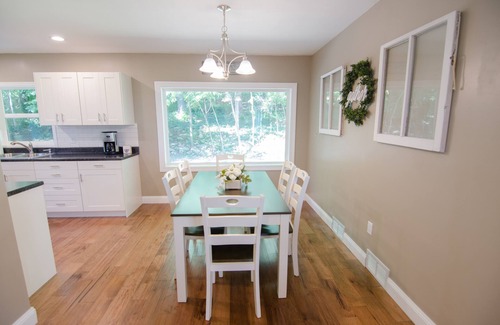 Quincy House | Serene Country Cottage with Open Floor Plan & Family Amenities