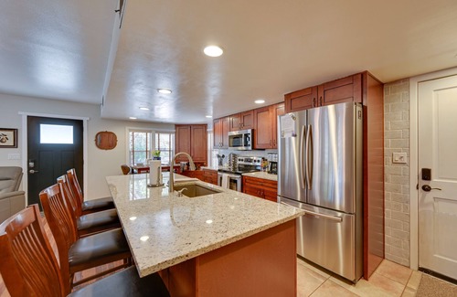 Payson Cottage | Serene Payson Retreat with Yard, Fire Pit & Pet-Friendly Perks