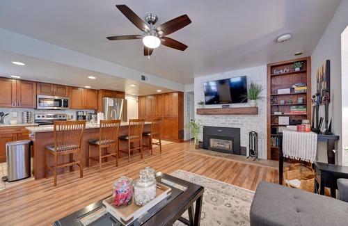 Payson Cottage | Serene Payson Retreat with Yard, Fire Pit & Pet-Friendly Perks