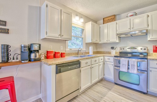 Sylva House | Idyllic Sylva Home: 3BR, Porch & Creekside Retreat