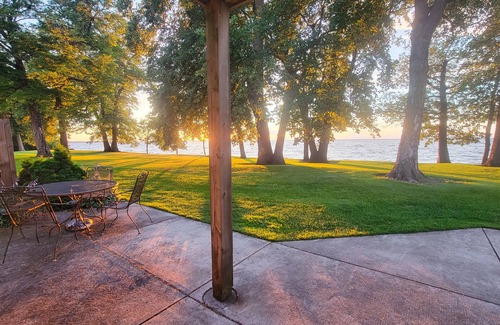 Onamia House | Tranquil Lake View Retreat with Spa & Pool Amenities