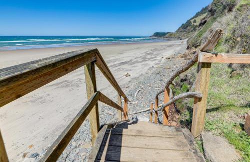 Yachats Apartment | Beautiful Yachats Escape with Beach Access and Ocean Views!