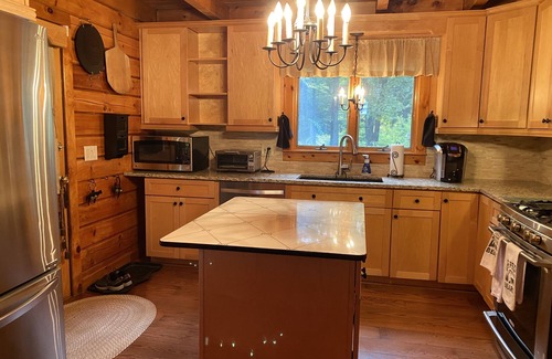 Meredith Cabin | Serene Lakeside Retreat with Pet-Friendly Amenities