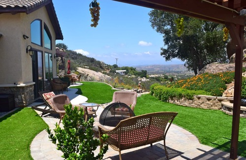 Ramona House | Serene Country Estate with Pool and Ocean Views Near Beaches