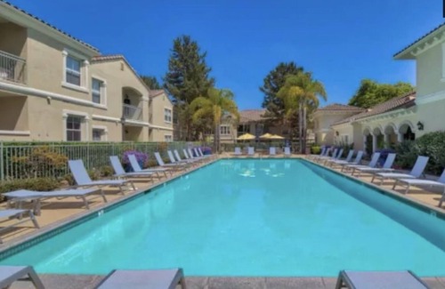 Aviara Apartment | Tranquil One-Bedroom Retreat with Hot Tub & Pool Access