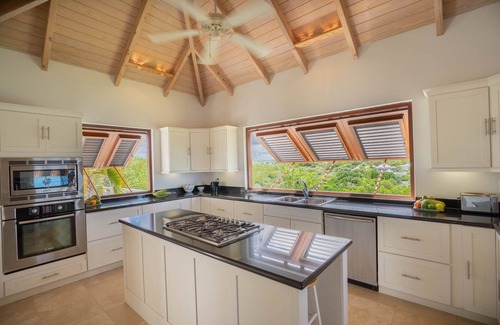 Willikies Villa | Serene Villa with Large Pool and Private Dock by the Sea
