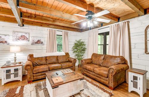 Mount Juliet House | Serene Mt Juliet Cabin with Hot Tub and Fire Pit Escape