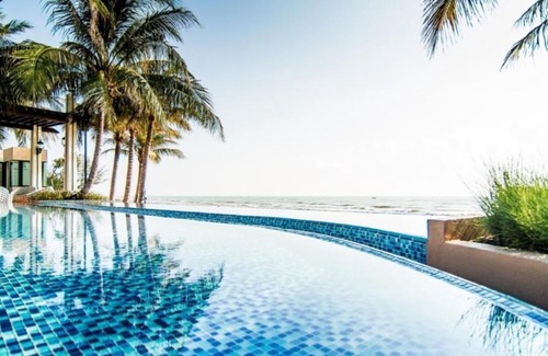 Hua Hin Apartment | Tranquil Pool-Access Room at Q Seaside Hua Hin