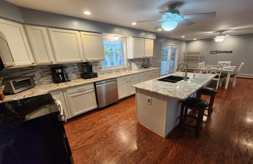 Cheboygan House | Tranquil Mullett Lake Retreat with Spa and Scenic Views