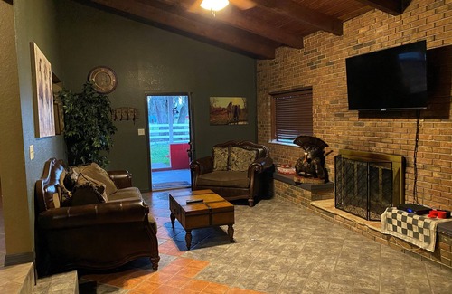 Geneva House | Relaxing Ranch Retreat: Stay Amongst Friendly Horses