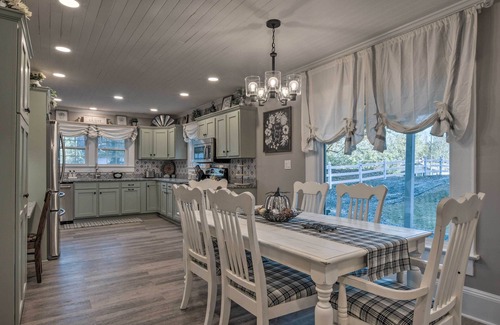 Cedar Falls House | Serene Renovated Home with Spa and Deck on Half Acre