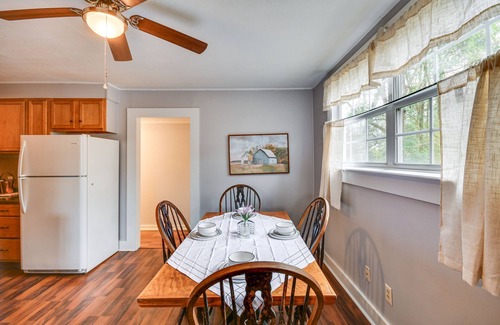 East Tallassee Cottage | Tranquil Tallassee Cottage with Spa & Pet-Friendly Amenities