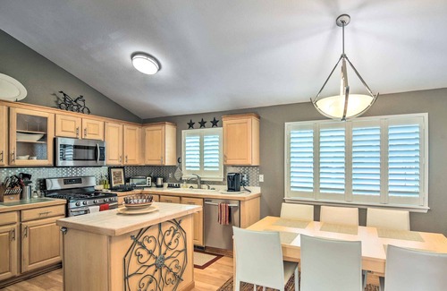 Thornton House | Peaceful Thornton Home w/ Multi-Level Deck!