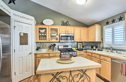 Thornton House | Peaceful Thornton Home w/ Multi-Level Deck!