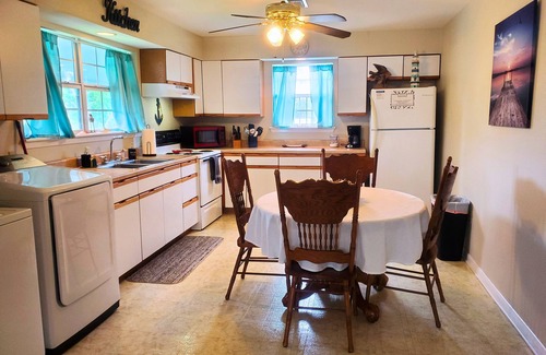 Shoreline Park House | Tranquil Waterfront Retreat with Private Dock & Pool