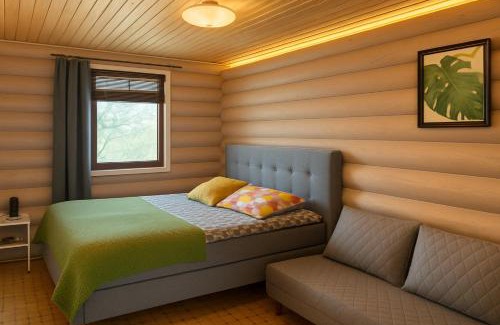 Vantaa House | Vantaa Sauna Cottage: Family-Friendly Retreat with Hot Tub