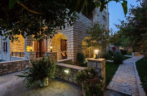 Margarites Villa | Tranquil Stone-Built Villa with Pool and Family Amenities