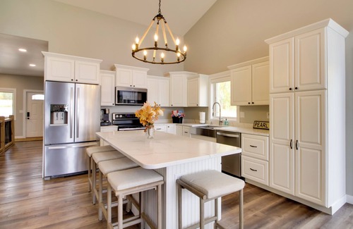 Detroit Lakes House | Exceptional Pearl Lake Retreat with Dock & Scenic Views