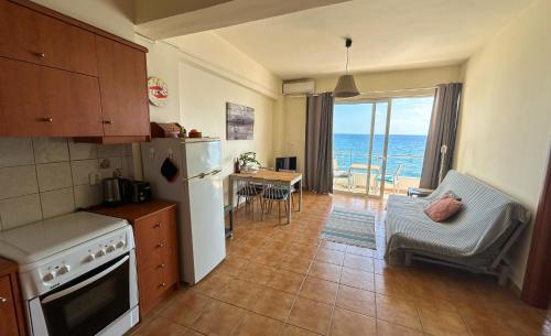 Myrtos Apartment | Pet-Friendly Pelagos 1 with Ocean View and High Ratings