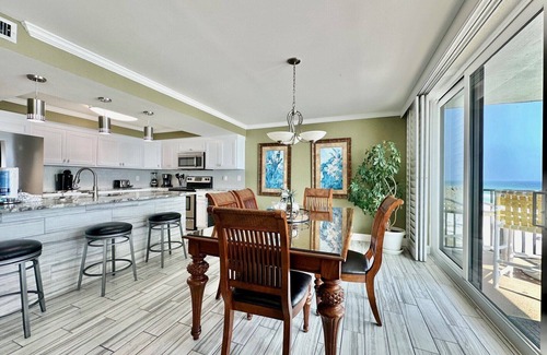 Thomas Drive Condo | Pet-Friendly Pelican Walk 506: Oceanfront Paradise Awaits