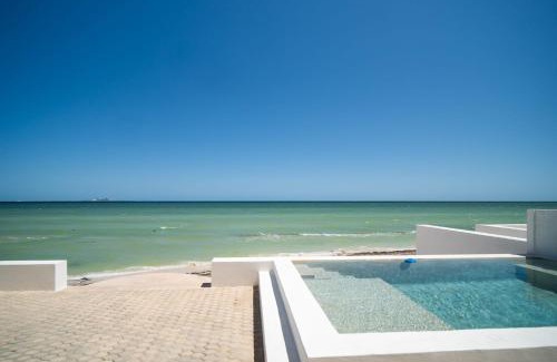 Progreso Municipality House | Beachfront 4BR Peninsula Stays @ Progreso - Top Yucatan Spot