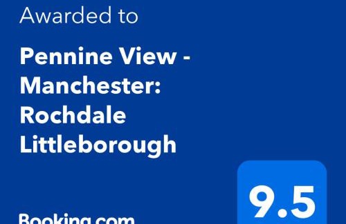 Lumbutts Apartment | Guest Rated 9.5: Family-Friendly Pennine View in Manchester