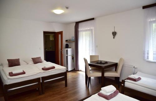 Mikulov v Krusnych Horach House | Discover Pension U Krbu: Pet-Friendly Retreat with Hot Tub
