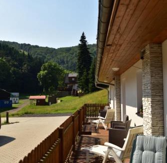 Mikulov v Krusnych Horach House | Discover Pension U Krbu: Pet-Friendly Retreat with Hot Tub