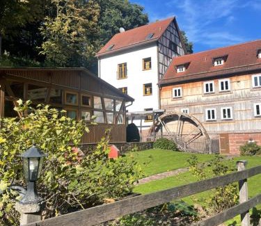 Burghaun House | Family-Friendly Pension Untere Mühle with Breakfast Included
