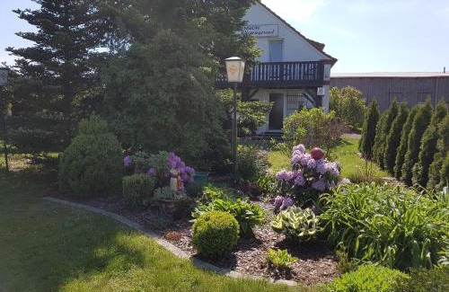 Frauenhagen Apartment | Top-Rated Pension zum Wiesengrund with Oceanfront Pool