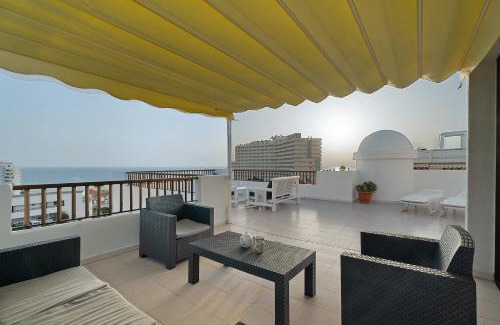 San Eugenio Apartment | Elegant Penthouse Luxe 501 with Sea View & Private Pool