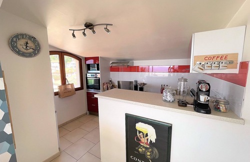 Le Lavandou Apartment | Oceanfront Penthouse Steps from Beach in Le Lavandou
