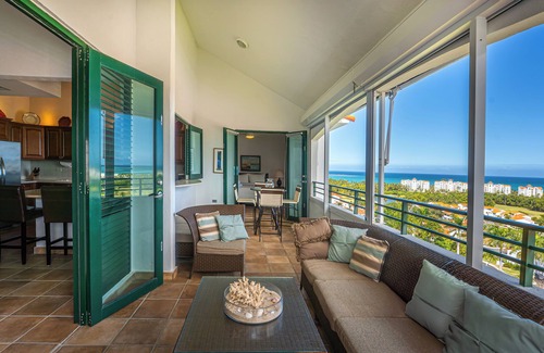 Mameyes II Condo | Penthouse Best Panoramic View in Resort, Large Terrace,Kitchen opened to Terrace