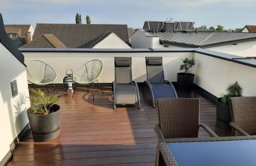 Illmitz Apartment | Relax in PENTHOUSE Griemann 1 with Rooftop Terrace & Spa