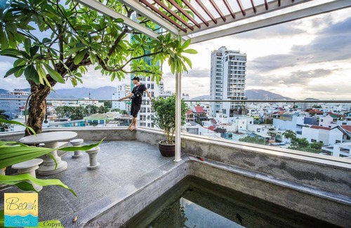 Tran Phu Beach Apartment | Central Nha Trang Penthouse with Pool and Spa Amenities