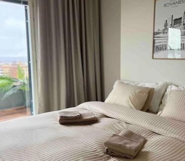 Rovaniemi Apartment | Central Penthouse: Guest Rated 9.7 with Family-Friendly Perks