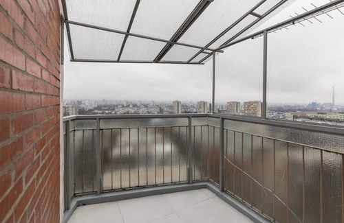 Novi Zagreb Apartment | Impressive Penthouse "Sky 17" with Balcony & Pool Access