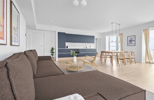 Aarhus C Apartment | Penthouse suite on 35th floor