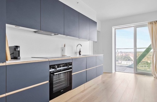 Aarhus C Apartment | Penthouse suite on 35th floor