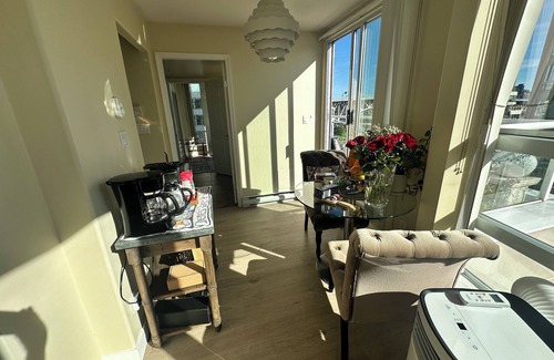 Downtown Vancouver Condo | Exclusive Penthouse Suite with Jacuzzi and Ocean Views
