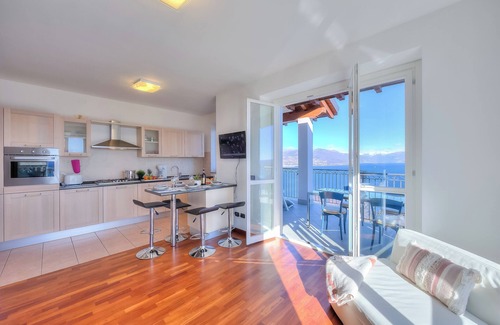 Stresa Apartment | Elegant Penthouse with Magnificent Views and Spa Access
