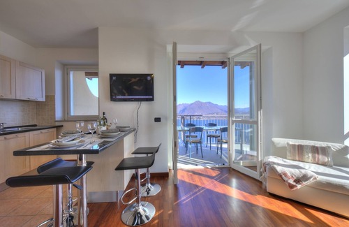 Stresa Apartment | Elegant Penthouse with Magnificent Views and Spa Access