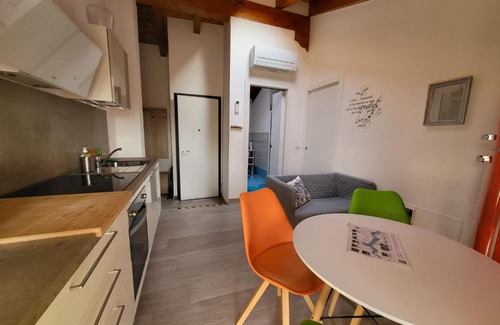 Pallanza Apartment | Charming Penthouse Tommaso: Family-Friendly Retreat