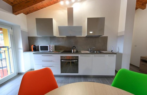 Pallanza Apartment | Charming Penthouse Tommaso: Family-Friendly Retreat