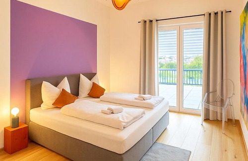 Passau Apartment | Penthouse Vogelnest 130 qm - BBQ - Dachterrasse