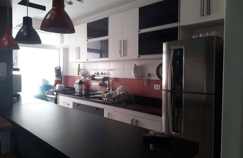 Parque Enseada Apartment | Beachfront Penthouse with Pool & Private Barbecue in Guarujá